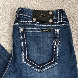 Miss Me Dark Blue Boot Cut Jeans